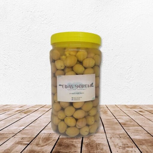 Yeşil Çizik Zeytin 1.5 kg - Edas Yörem